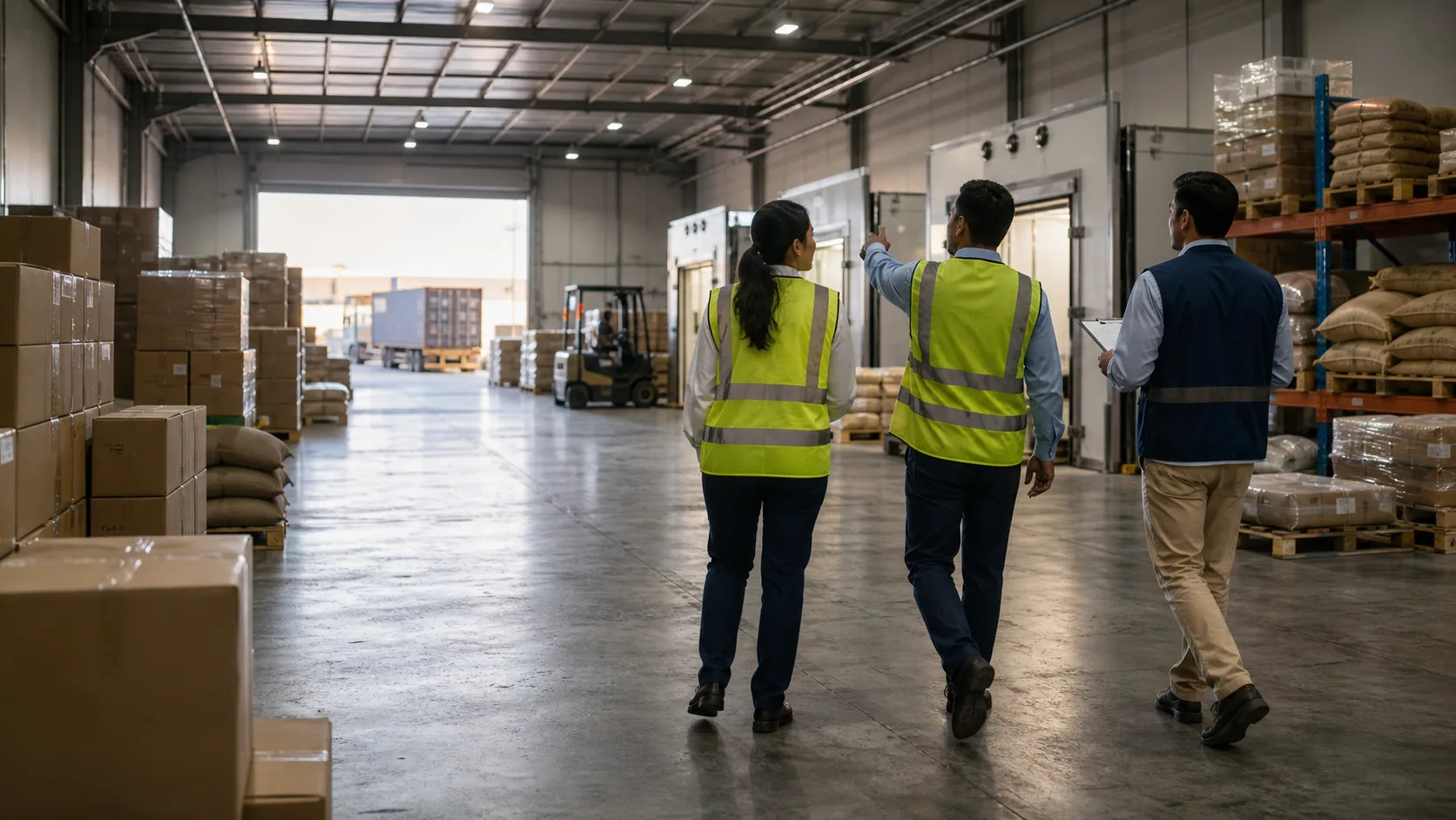 Export warehouse operations