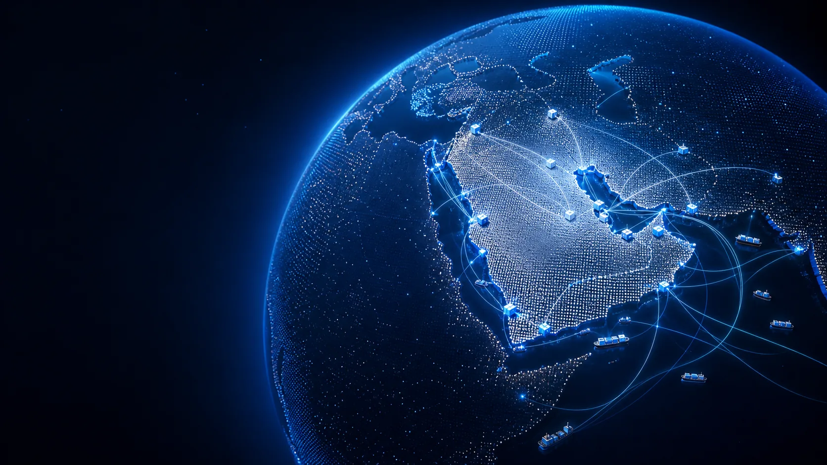 GCC markets and global trade network